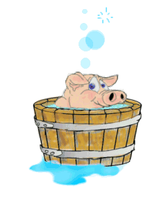Pig Bath